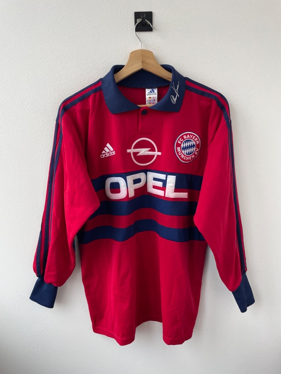 OLIVER KAHN 1998/99 BAYERN MUNICH FOOTBALL GOALKEEPER SHIRT JERSEY