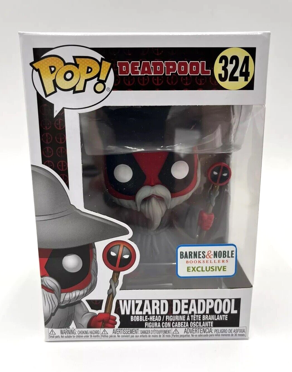 Funko POP Wizard Deadpool 324 Barnes and Noble Exclusive | eBay