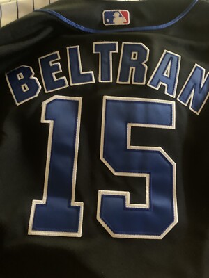 NEW YORK METS MAJESTIC BASEBALL JERSEY #15 Carlos Beltran USA MLB