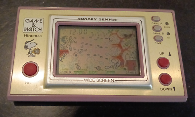 任天堂 ゲーム&ウォッチ SP-30 スヌーピーテニス Vintage Nintendo