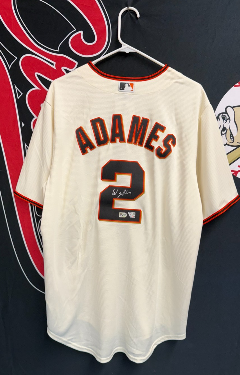 Willy Adames Signed San Francisco Giants Authentic Nike Jersey