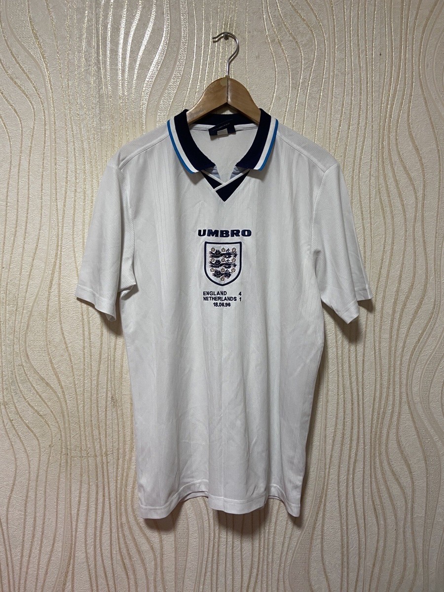1995 1997 ENGLAND RETRO HOME FOOTBALL SHIRT SOCCER JERSEY UMBRO