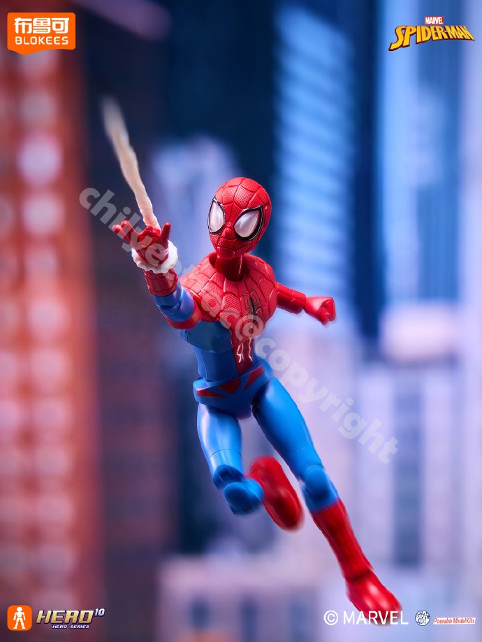 Blokees Marvel Galaxy Ver. 05 Spider-Man Spiderman Model Kit