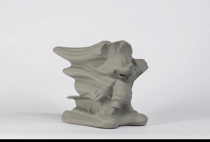 Daniel Arsham x APPortfolio: Disney Hollow Mickey Grey Edition