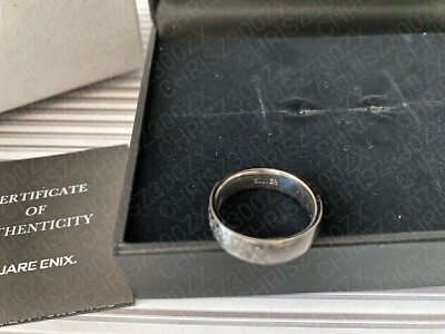 Nier Automata 2B Silver Ring SV925 Figure Japan Size Official