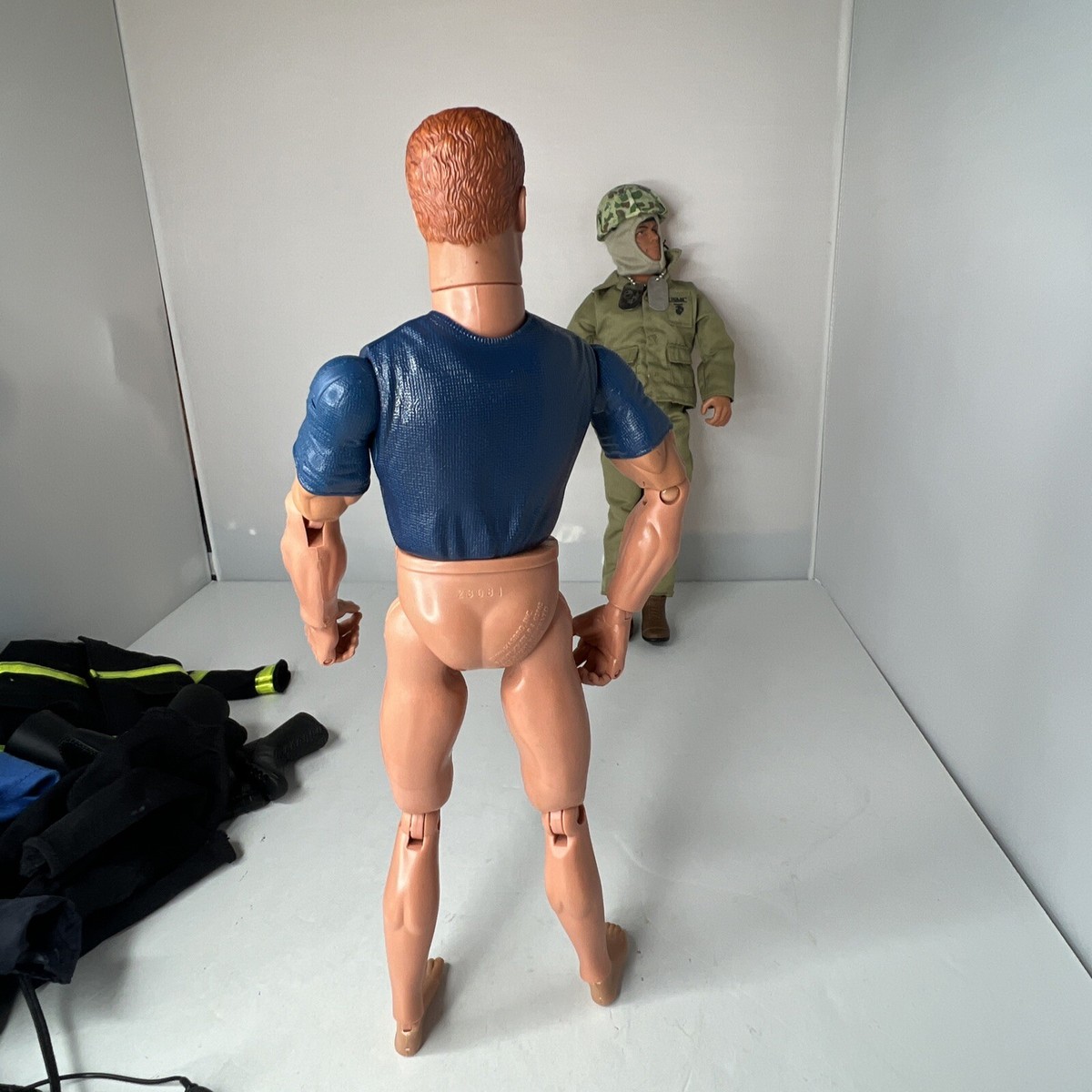 12 Inch 3 Action Figures Mattel 1998 Max Steele 1996 Hasbro GI Joe