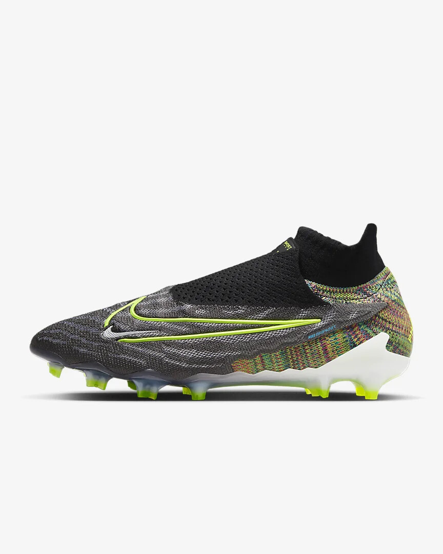 New Nike Gripknit Phantom GX Elite Dynamic Fit Fusion FG - Black