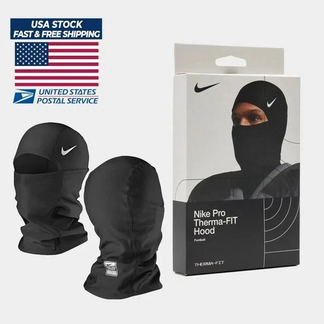 Nike Pro Therma-Fit Hyperwarm Hood Ski Mask Black Shiesty FREE