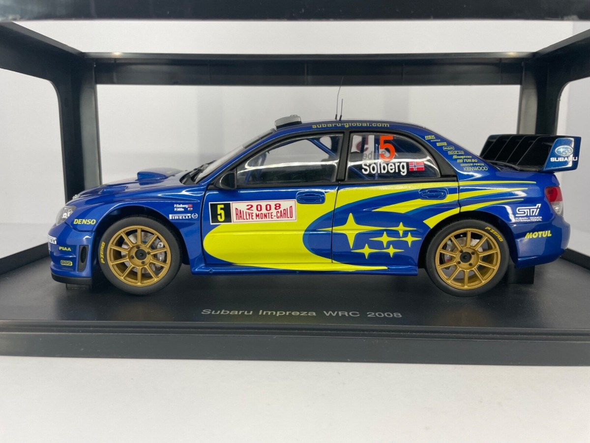 1:18 AUTOART Subaru Impreza Wrc N 5 RALLY MONTECARLO 2008 SOLBERG