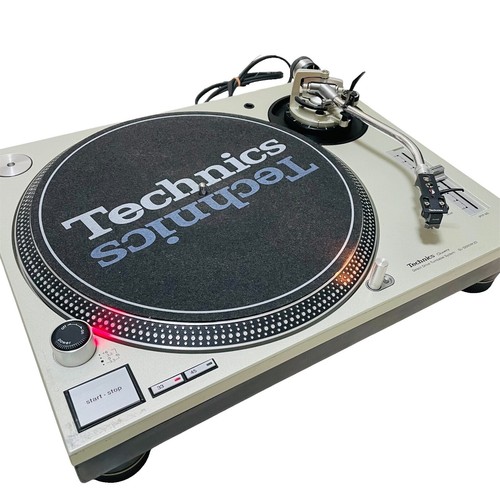 Used Technics SL-1200MK5 Silver DJ Turntable Direct Drive