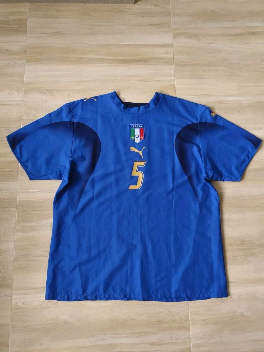 Italy 2006/07 Official World Cup Puma Home Soccer Jersey Size XL