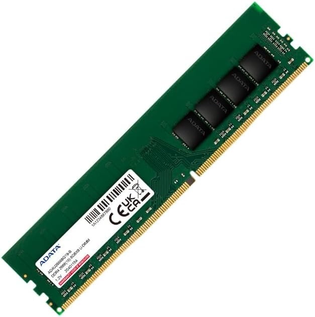 AData 8GB PC4-21300 2666MHz DDR4 CL19 288 Pins - AD4U26668G19-SGN