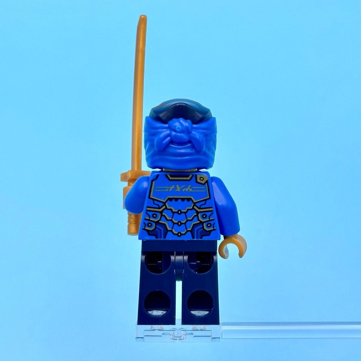 LEGO Ninjago Dragons Rising Jay Minifigure + Weapon 71805 (njo852