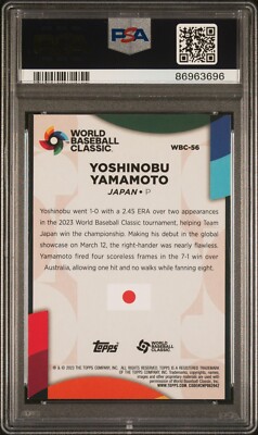 2023 Topps Series 2 - 2023 World Baseball Classic Stars Yoshinobu