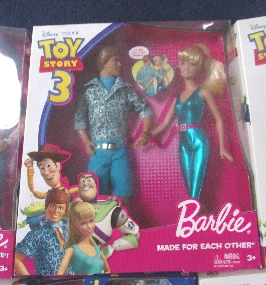 Disney Toy Story 3 Made For Each Other Barbie And Ken Box Set Rare