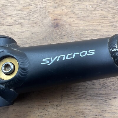 Syncros Cattleprod Stem 1-1/8” x 120mm x 25.4mm with Top Cap Black