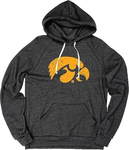 Vintage 90's Iowa Hawkeyes Champion Reverse Weave Hoodie