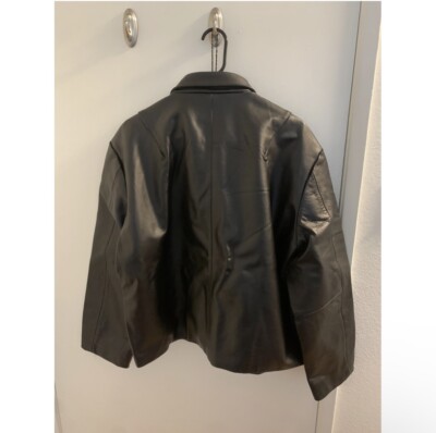 Vuja de dual zip leather jacket | eBay