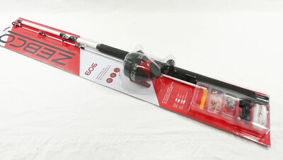 ZEBCO 606 SPINCAST COMBO 7' WITH TACKLE KIT SPOOLED WITH 20lb TEST