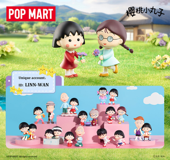 CHIBI MARUKO CHAN'S THE TIME WITH YOU SERIES FIGURE BLIND BOX GIFT