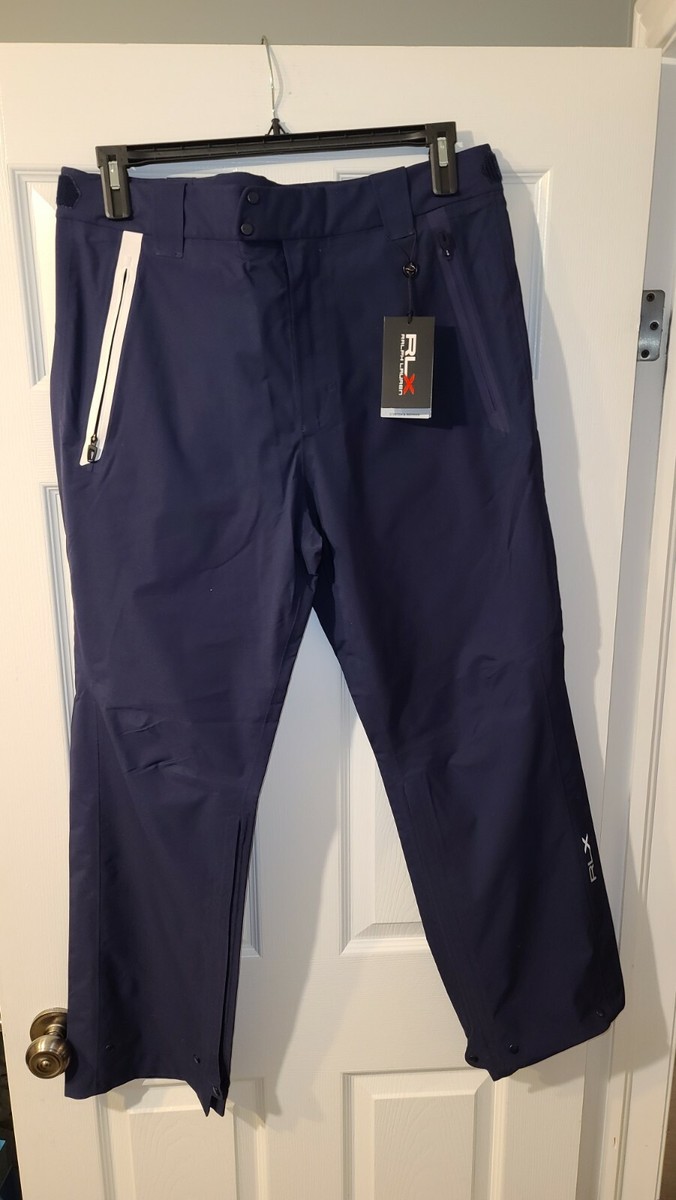 RLX RALPH LAUREN Waterproof Iron golf Pants French Navy brand new
