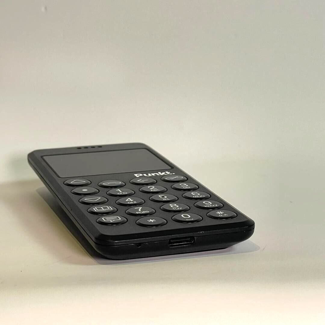 Punkt MP02 Mobile Phone Black SIM Free Used Good Condition 11.6