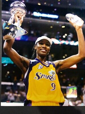 WNBA Lisa Leslie & Becky Hammon サイン入り写真 WNBA Lisa Leslie