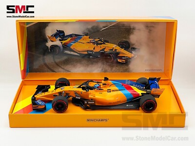 McLaren F1 MCL33 Fernando Alonso Abu Dhabi 2018 1st Retirement 1