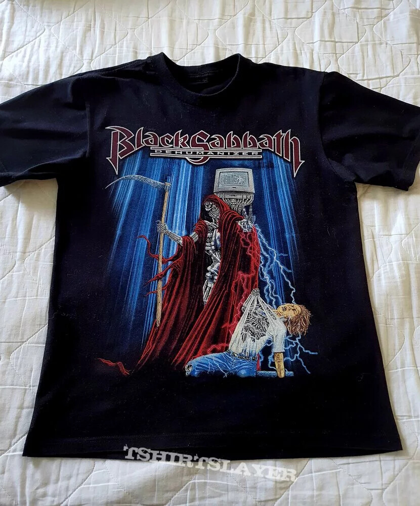 Black Sabbath rock band t-shirt Dehumanizer QT1063 | eBay