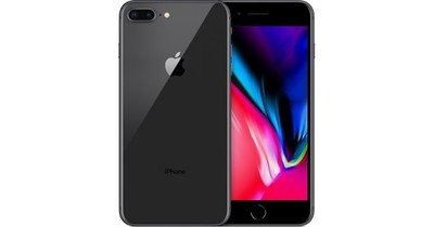 Apple iPhone 8 Plus 128GB Space Gray LTE Cellular Straight Talk