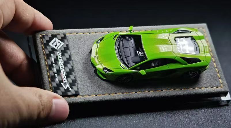 1/64 GW ランボルギーニ アヴェンタドール S LP740-4 緑 God'Wealth GW