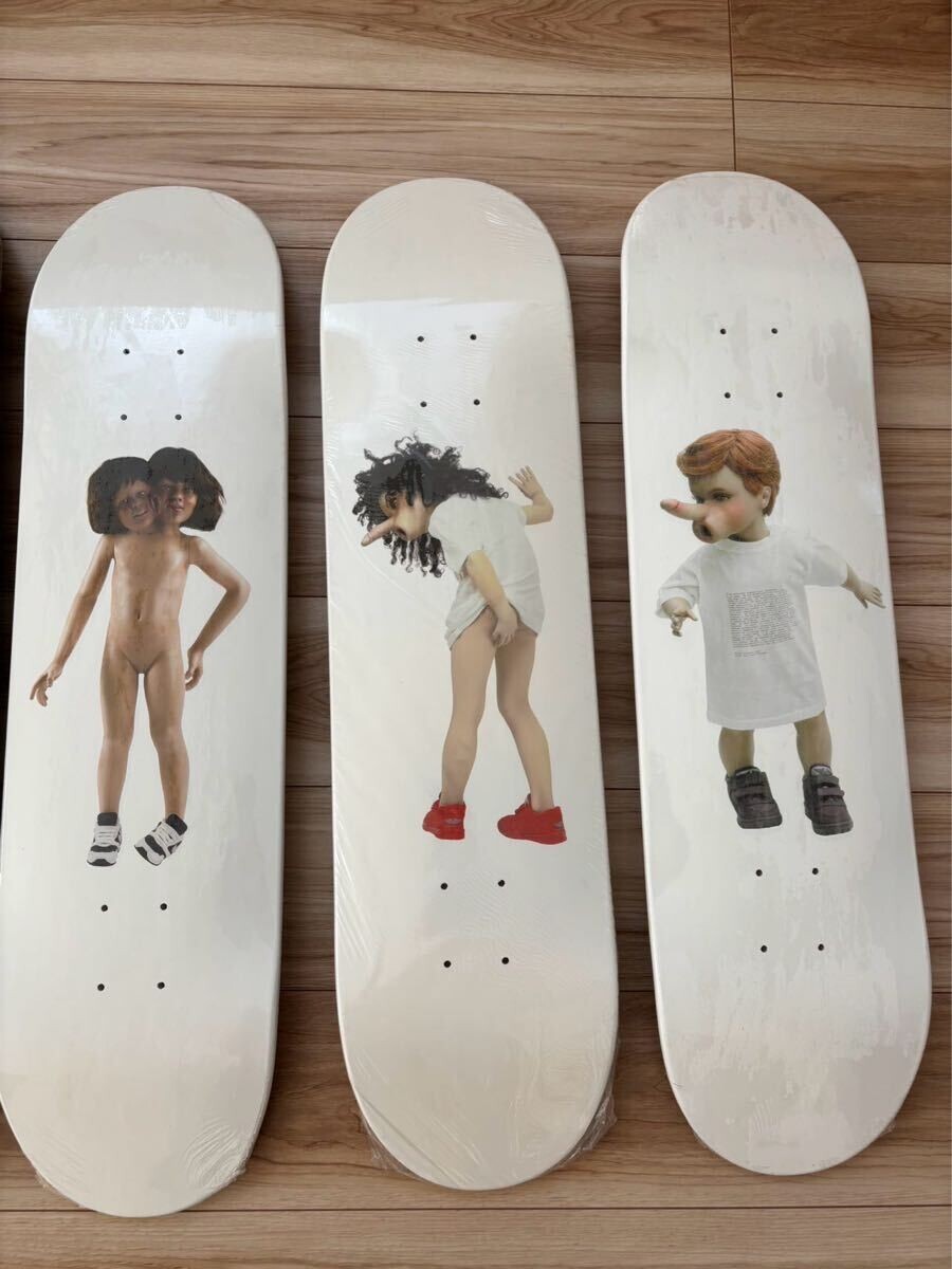 Rare 12 Supreme Chapman Brothers skateboard deck lot set 5 piece