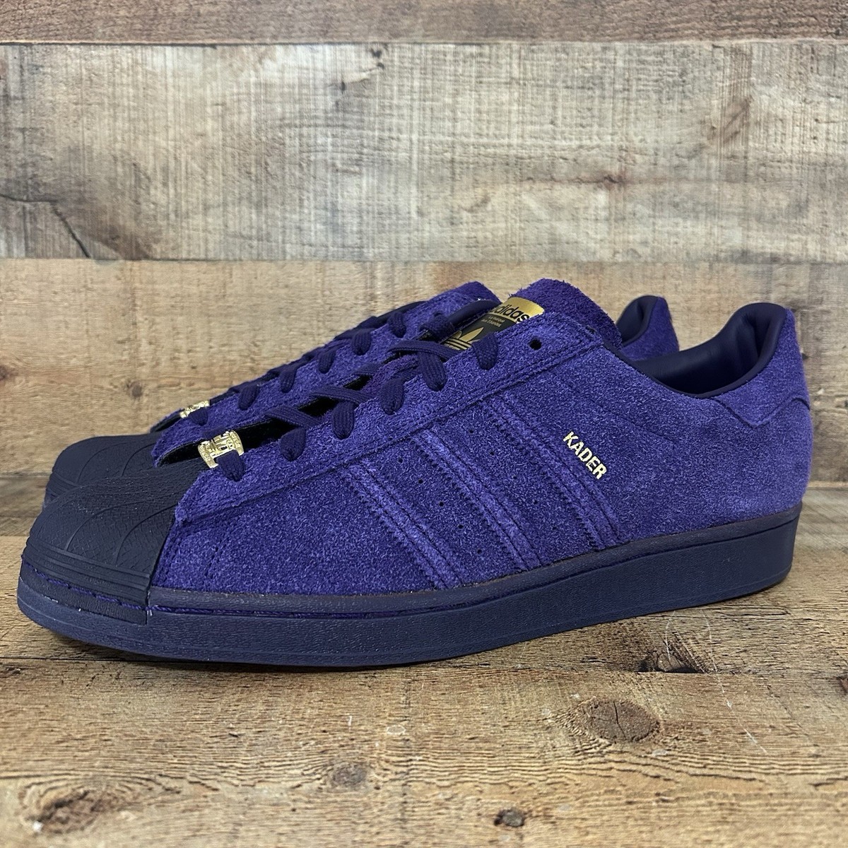 Adidas Superstar ADV Kader Sylla Mens Size 14 Dark Purple Skate
