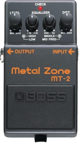 Boss SD-1 Analog Man Silver Mod Push-Pull Overdrive Guitar Pedal