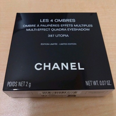 Chanel Les 4 Ombres 387 UTOPIA Limited Edition Camelia Futura