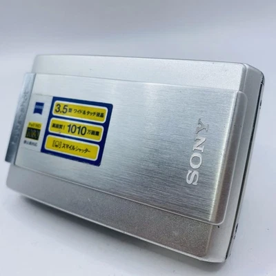 美品 付属品多数 SONY Cyber-shot DSC-T300 シルバー 箱 美品 付属品