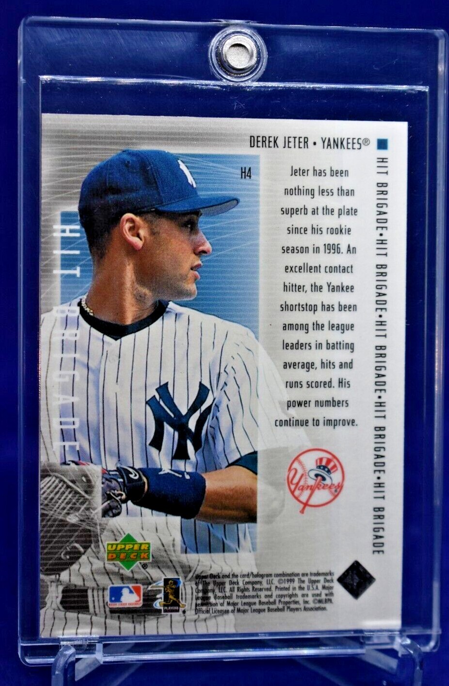 ☆激レア☆【upper deck】hit brigade DEREK JETER