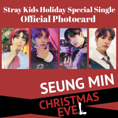 Stray Kids Christmas Evel selfie POB glitter official album