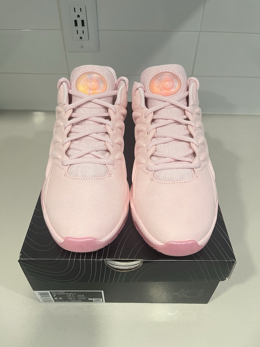 🌸 RARE Size 7 Men's / 8.5 Women's Nike KD 17 'Aunt Pearl' FZ1518