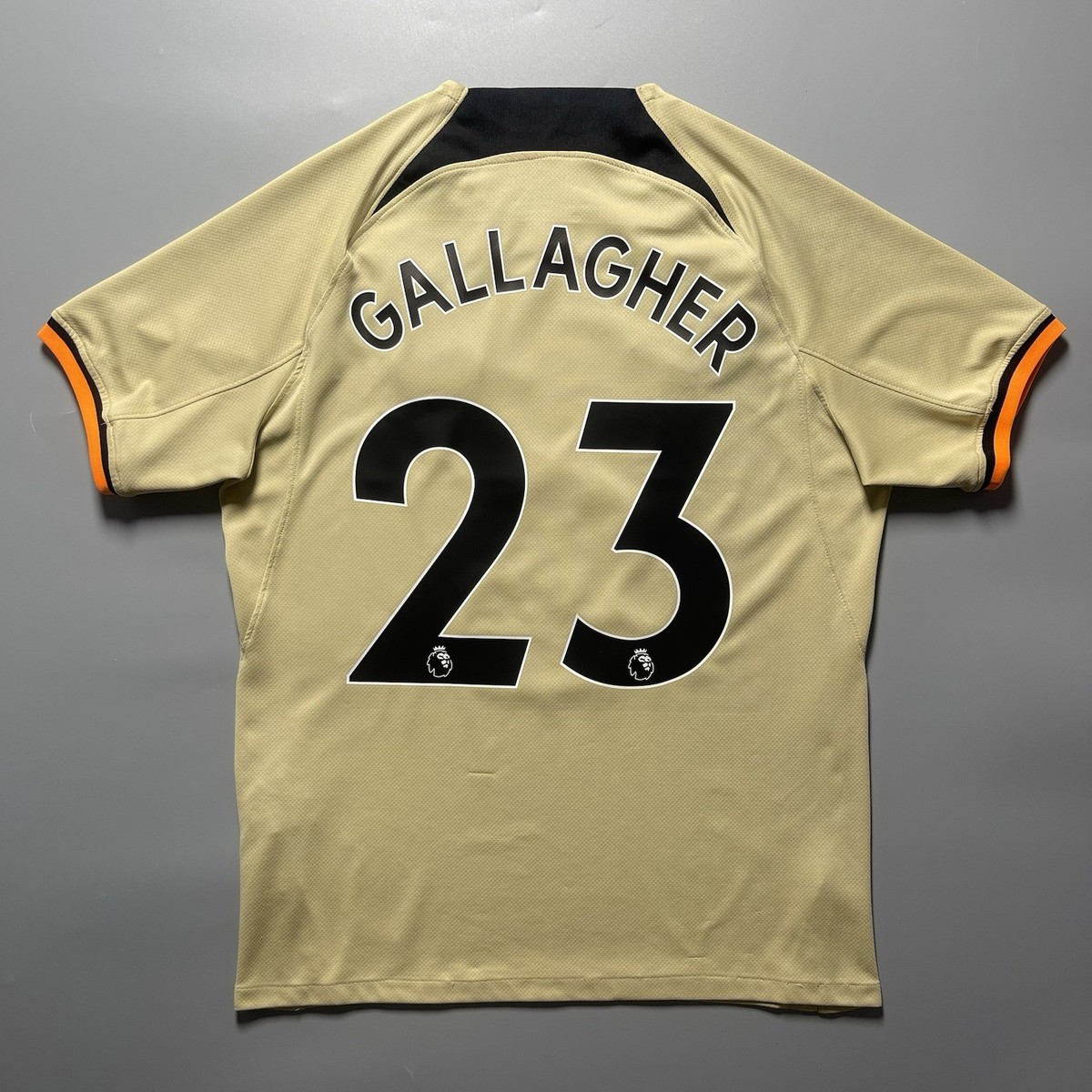 CHELSEA NIKE 2022/2023 FOOTBALL THIRD JERSEY #23 GALLAGHER SIZE “M