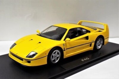 KK scale KKDC180692 1/18 Ferrari F40 1987 Yellow Model Car | eBay