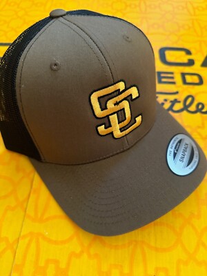 Scotty Cameron Putter Gallery Titleist Tan & Blue Hat Cap Snapback