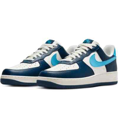 Nike Air Force 1 Low '07 Armory Navy Baltic Blue HJ9291-478 Mens