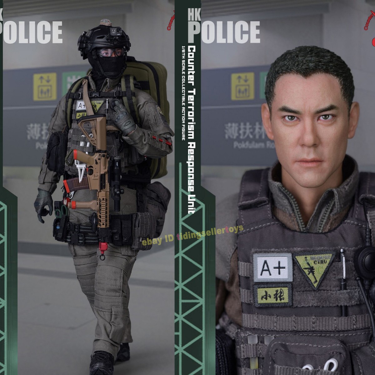 SoldierStory HK POLICE - CTRU Tactical Medic 1/6 Figure Collection