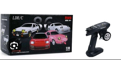 LDRC 1801 1/18 RC Drift Car RWD AE86 Flip Light Updated Version