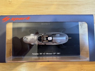 Spark 1/43 Porsche 787 2 Monaco GP 1961 Minicar | eBay