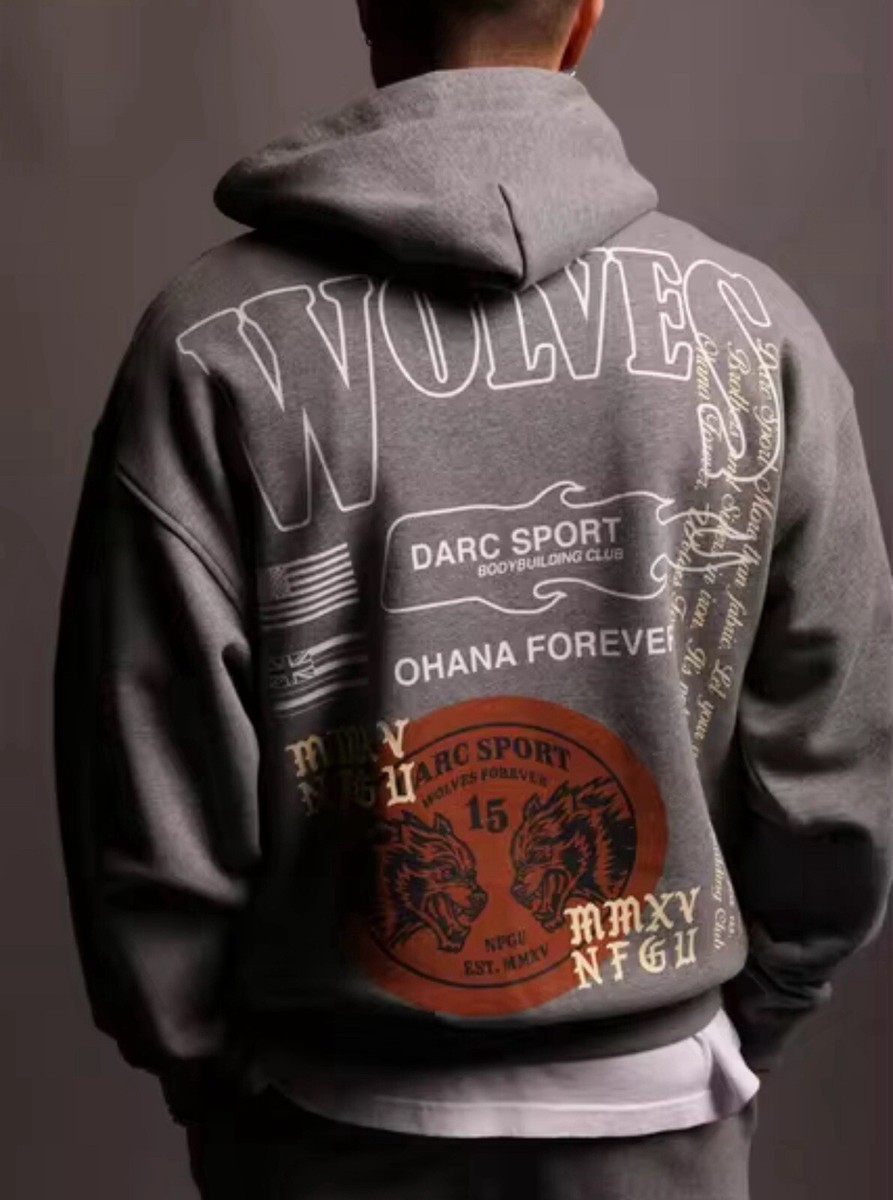 Darc Sport Hawaii “Ohana Forever” Hoodie Wild Gray Wolf 835/1000