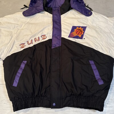 Vintage 90s NBA Pro Player Phoenix Suns Full Zip Jacket Basketball
