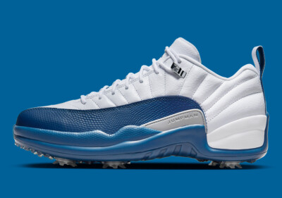 Nike Air Jordan XII 12 Retro Low G Golf French Blue White DH4120