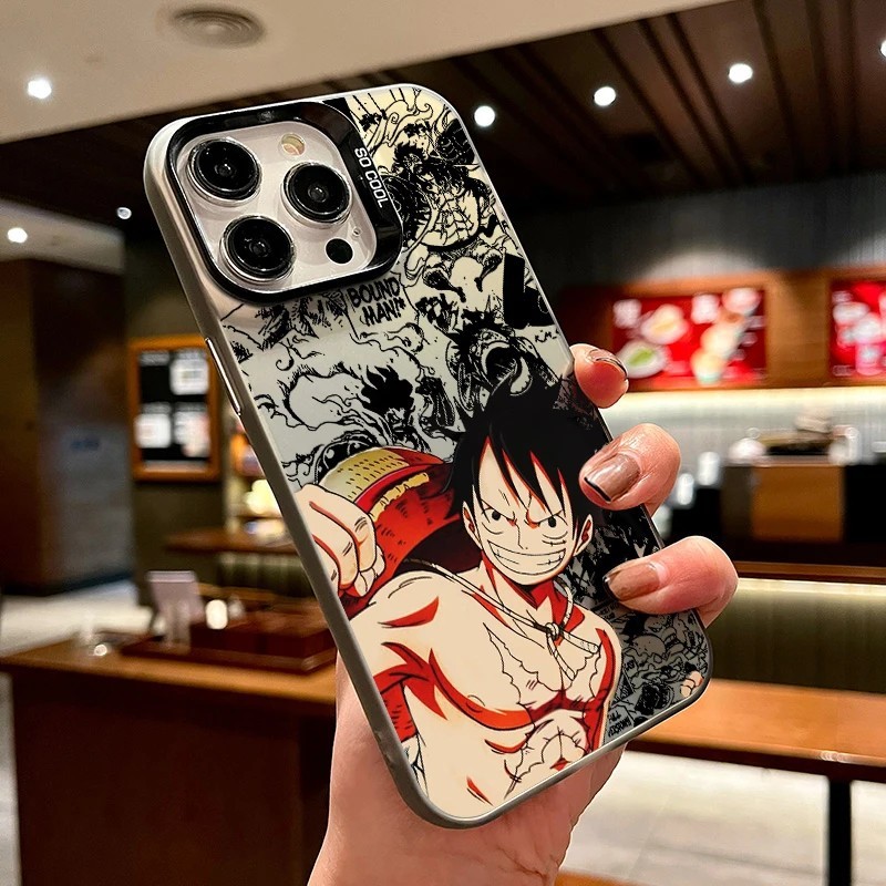 Japanese One Piece Luffy Pattern Phone Case Apple iPhone 15 14 13